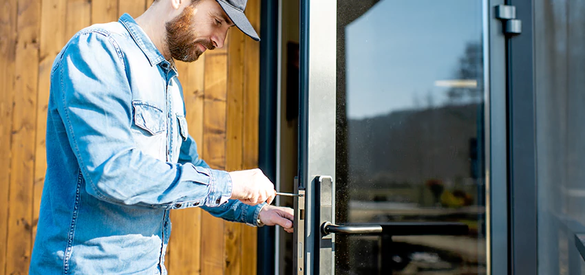 Frameless Glass Storefront Door Locks Replacement in Seal Beach, CA